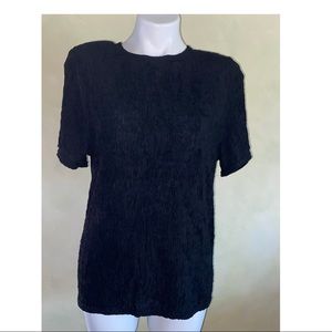 Vintage Dress Barn Black Top